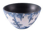 A10072 Zuo Decor Ceramic Bowl In Blue And White 842896100811