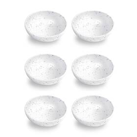 Tcc5070mabwg Abode Homewares Tarhong Terrazzo Cereal Bowl 7 Inch X 2.4 34 Oz Melamine Set Of 6