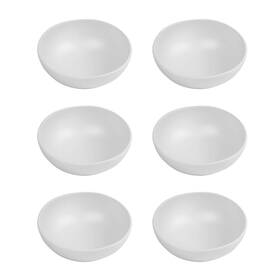 Tcc5070mcbw Abode Homewares Tarhong Matte Craft Coupe Bowl 7 Inch X 2.4 34 Oz Melamine Set Of 6