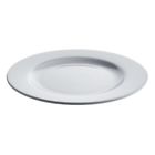 Ajm28-1  Alessi Di Platebowlcup Dining Plate White Porcelain Set 8003299941902