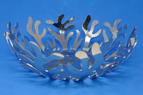 Alessi 003299918898 Italy Mediterraneo Fruit Holder Stainless Steel Bowl Lpwk Emma Silvestris