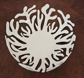 Alessi 003299918904 Mediterraneo Fruit Holder A Beautiful Rendering Of Sea Coral Bowl