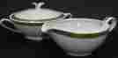 Am3224 Noritake 6224 Ashleigh Creamer Sugar Bowl With Lid Set Discontinued