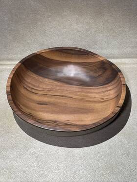 Awmb11 American Metalcraft - 97 Oz Acacia Wood Bowl