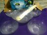 Anchor Hocking Amanda Pc Salad Bowl Serving Set Frosted Ornate