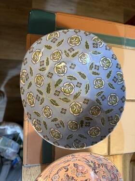 96956180 Anthropologie 4 Tangier Oasis Melamine Bowls Set Lot