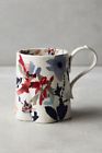 Anthropologie Jen Garrido Wildflower Study Mug Mint Condition