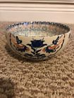 Anthropologie New Simone Oz Bowl Beautiful Floral Design By Patina