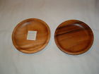 Appetizer Plate Target Home 2 2005 Acacia Wood 6 1 4 Round Hand Carved Plates 492000012907