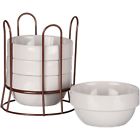 As01903-08 Mainstays 4pk Bowl With 808608045962