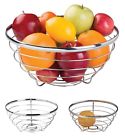 B00145daji Interdesign Fruit Bowl Fruits Basket Kitchen Storage Silver 081492599708