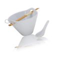 B01dwnsaoo Tasse Verre Porcelain Ramen Noodle Soup Bowl With Free Two