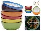 B077yq82gy Amethya Cereal Bowls Set Ceramic Salad Dessert Soup 016000275638