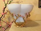 B5100 Japanese Cherry Tree Lobjet Blossom Bowl With White Limoges Porcelain