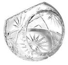 B6015-x Neman Clear Crystal Basket Fruit Bowl Candy Centerpiece 4810192079557