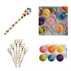 Bck39209 Dessert Icecream Scoops Spoon Set Of Melamine Dinnerware 818727012240