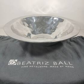 6083 Beatriz Ball Soho 15 Inch Centerpiece Bowl Taxco Centro Fda Safe Aluminum Model