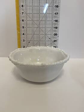 Beatriz Ball 840919199194 Vida Havana 6.75 Inch Cereal Bowl White Luxury Melamine