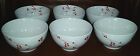 Berries-5.5 Gourmet Basics By Mikasa Basics-set Of 6 Cereal Soup Bowls-red Inches