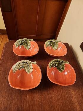 Green2.75 Better Homes & Gardens Green2 4 And Harvest Pumpkin Bowl Fall Orange Inch X 6