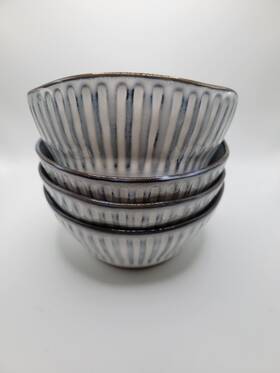401270-3445s4sioc Bia Cordon Bleu Set Of 4 Colonnade Cereal Bowl 20 Oz