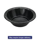Blk21 Silhouette Plastic Dinnerware Bowl Oz Black 020648212221