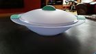 4176a-1 Blue 3841b-1 Handles Tupperware Serving Large -green Oval Lid Bowl