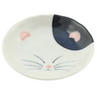 160-113 Blue Cat 2x "navy 4 Pink Japanese Small Plates