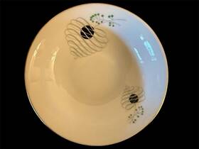 Boh178 Bohemia Ceramic China Mcm Vintage Fruit Dessert Sauce Bowls - Lot Of 10