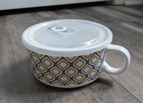 Boston Warehouse 026602405500 Soup Bowl Souper Mug With Lid 22 Ounce Travel Free Shipping