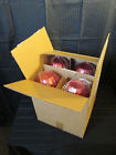 K23563 Bowl Qvc Lid Bowls Salad Divider Tongs Red Serving 4 Ice