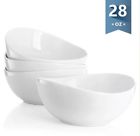 Bowls-28oz-set Of 4 Sweese Porcelain Bowls Set For Cereal Salad And Desserts