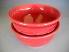 31238 Bowls Dessert Set Two Traditions Paprika Woven Longaberger