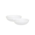 053304 Bowls Emile 2 Pasta - Set White Henry Individual