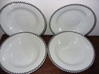 One17 Bowls-porcelain Crown Large Rego Pasta Rim Cereal 4 Oneida Soup