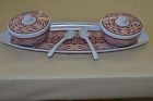 H195396 Bowls Temp-tations 2 1 Tray Melamine Serve Spoons World Store