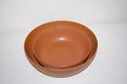 Type100 Bowls Serving 2 Vintage " Melmac Ellingers 102 Wood 9.5 Agatized 10.5