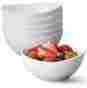 Bowls01-a Sweese Porcelain Bowls Set Of 6 18 Ounce For Cereal Salad And Desserts White 718568001307