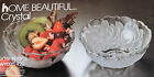 4.original Box. Mikasa . Set Crystal " Bowls Rose Dessert Salad 5 Pearls