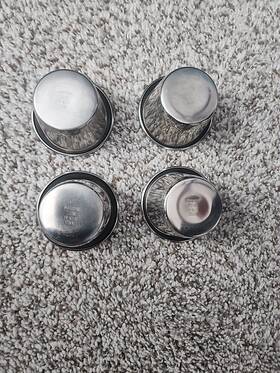 Sc-50 Brand Ware Set Of 4 Stainless Steel 1 1/2 Inch Bowl