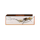 Bulk Buys Mini Bowl Server With Metal Stand Pack Of 2 731015223510