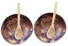 Bvbnxburxc General Coconut Bowls And Spoons Gift Set 689355233778