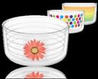 Bwl-1-286 Tritan Usa Double Wall Bowl With Lid Blue 094837182022