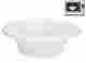 Bxb12-100 Basix 12 Ounce Disposable Bowls Microwave Safe 100 Count White 859966003019