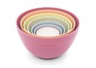 Bz0303nb Bamboozle Seven Piece Pastel Nesting Bowls 814302020303