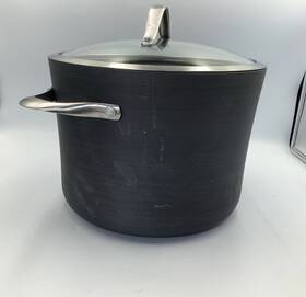 863275 Calphalon Nonstick Stockpot With Glass Lid 9.2-qt