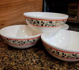 Bn23 Camp Casual Vintage Route 66 Camping Melamine Cereal Bowls Set Of 4