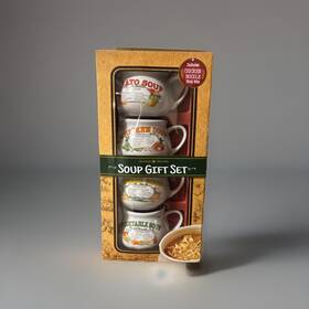 Caraway Naturals 044219008280 Soup Mugs Set Of 4 No Mix Packets Included Only