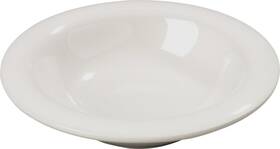Carlisle Foodservice Products 077838823910 Sierrus Reusable Plastic Bowl With Rim For Buff