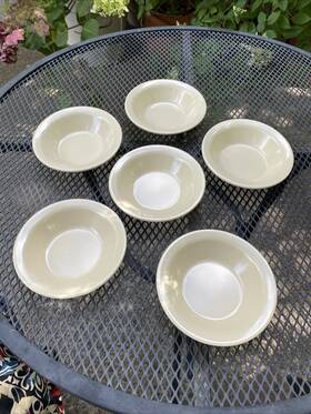 Nkl800 Carlisle Foodservice Products 6 Melamine 5 Inch Fruit Bowls